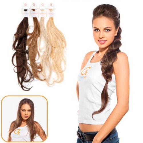 Прически из трессов. Прически с накладными прядями