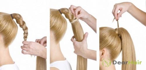 Уход за косами с накладными волосами. Преимущества 08