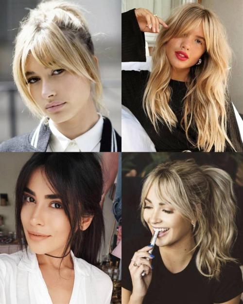 Челка шторка 2024 Туториал, как Подстричь. Челка шторка на короткие, средние и длинные волосы 2024: фото удлиненной шторки, на две стороны, для круглого лица