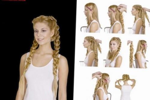 Прически с накладными цветными прядями. Прически с накладными прядями