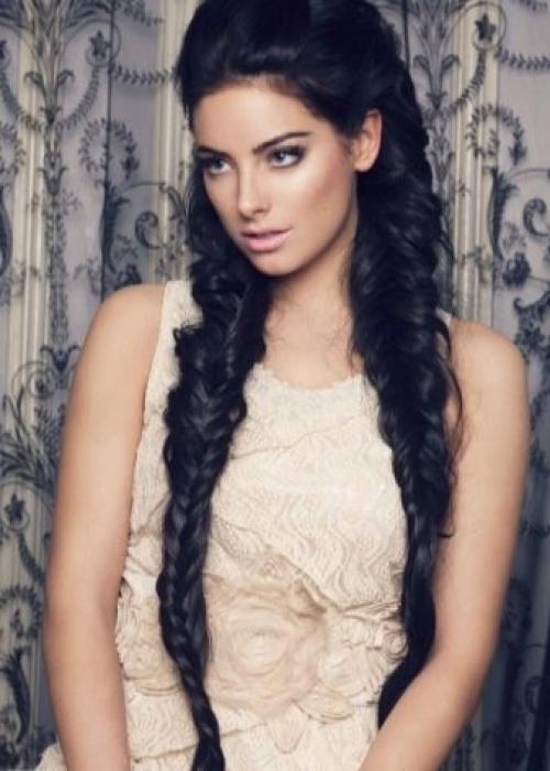 Коса из накладных волос. Повседневные 04 Коса из накладных волос. Повседневные 04