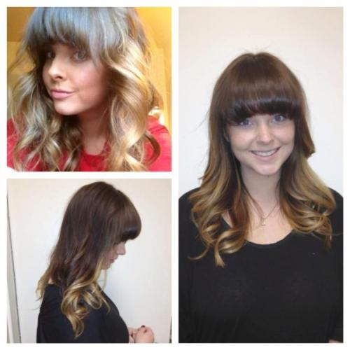 Алгоритм мелирования волос с челкой. Особенности мелирования на прически с челкой. Плюсы и минусы, фото до и после окрашивания 03 Алгоритм мелирования волос с челкой. Особенности мелирования на прически с челкой. Плюсы и минусы, фото до и после окрашивания 03