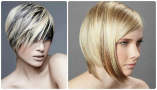 Алгоритм мелирования волос с челкой. Особенности мелирования на прически с челкой. Плюсы и минусы, фото до и после окрашивания 01