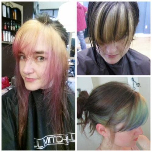 Алгоритм мелирования волос с челкой. Особенности мелирования на прически с челкой. Плюсы и минусы, фото до и после окрашивания 04 Алгоритм мелирования волос с челкой. Особенности мелирования на прически с челкой. Плюсы и минусы, фото до и после окрашивания 04