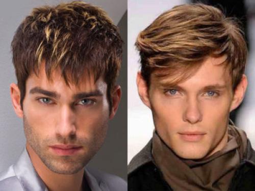 Мелирование челки мужчины. Как стать стильным и модным с помощью мужского мелирования? Подбор стрижки, цвета и основные виды на фото