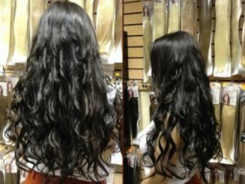 Прически с накладными прядями на заколках своими руками. Виды накладных волос: искусственные и натуральные 02