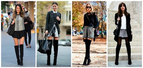 Носим ботфорты со вкусом. С чем носить сапоги-ботфорты осенью и зимой 2021-2022? Идеи для твоего образа! 03