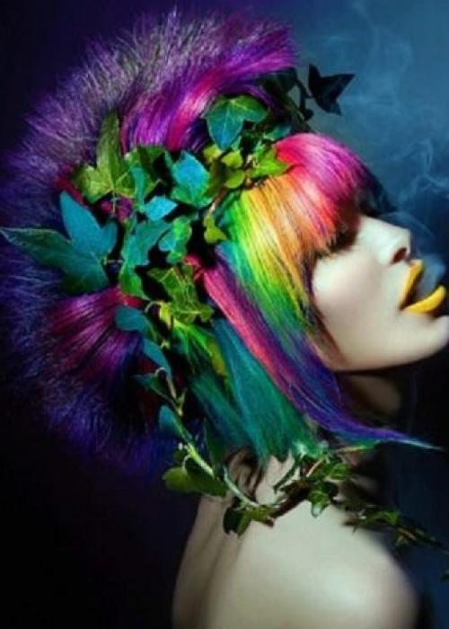 Как выбрать цветные пряди на заколках для волос. Хочу цветные пряди без вреда для волос, недорого, меньше чем за минуту и чтобы подбирать под цвет одежды...Как я примерила цветные пряди на заколках 09