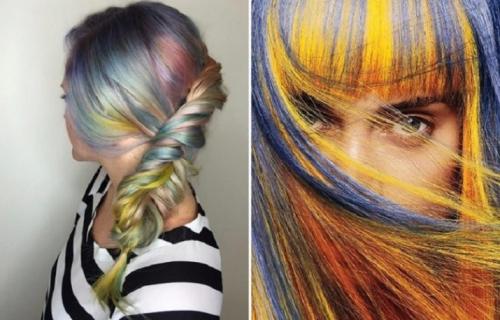 Как выбрать цветные пряди на заколках для волос. Хочу цветные пряди без вреда для волос, недорого, меньше чем за минуту и чтобы подбирать под цвет одежды...Как я примерила цветные пряди на заколках 04