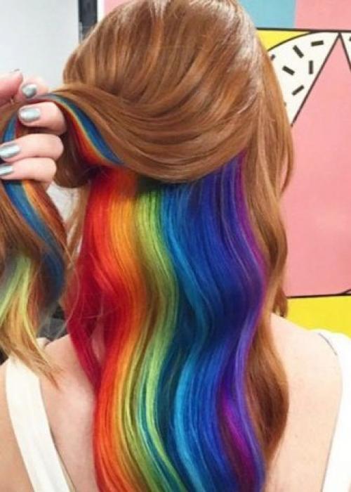 Как выбрать цветные пряди на заколках для волос. Хочу цветные пряди без вреда для волос, недорого, меньше чем за минуту и чтобы подбирать под цвет одежды...Как я примерила цветные пряди на заколках 10