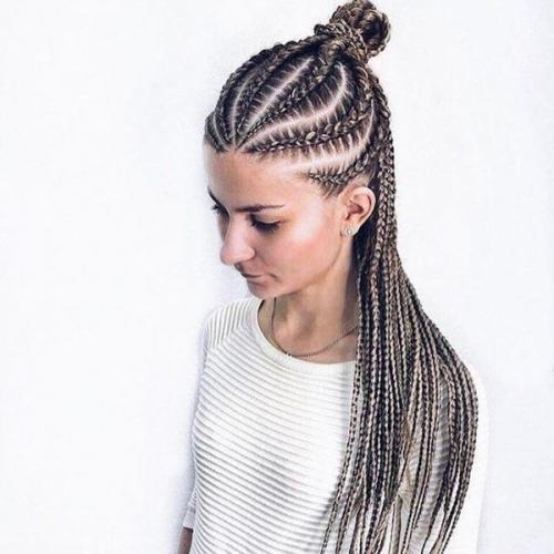 Как вплетать канекалон в косички. Разновидности 29 Как вплетать канекалон в косички. Разновидности 29