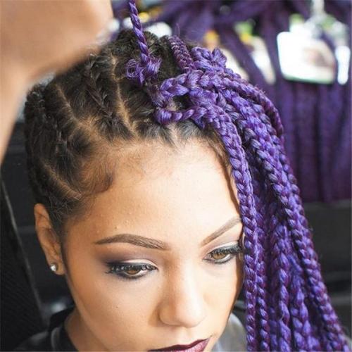 Как вплетать канекалон в косички. Разновидности 37 Как вплетать канекалон в косички. Разновидности 37