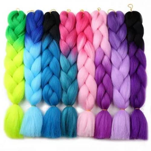 Как вплетать канекалон в косички. Разновидности 19 Как вплетать канекалон в косички. Разновидности 19