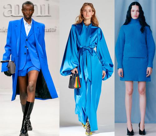 Синий и голубой цвет в одежде. С чем комбинировать вещи синего цвета 14