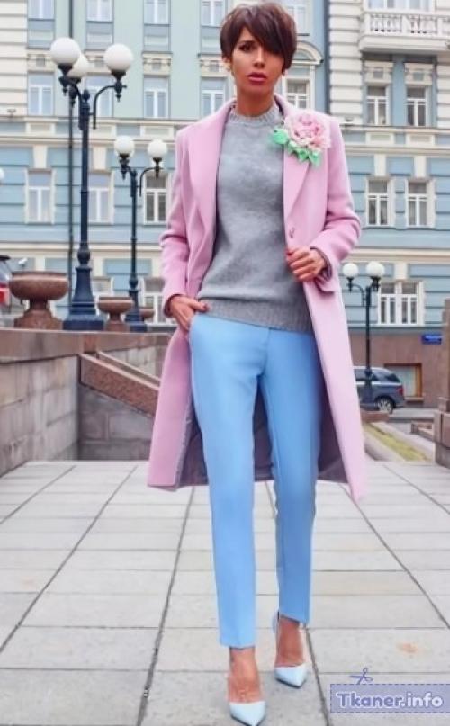 Темно голубой цвет в одежде. Сочетание темно-синего в палитрах 07