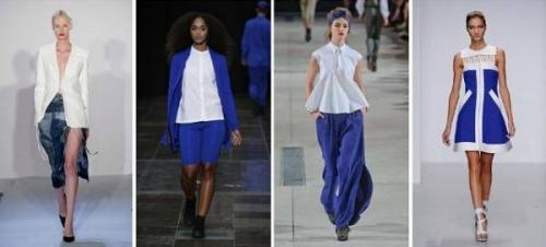 Синий и голубой цвет в одежде. С чем комбинировать вещи синего цвета