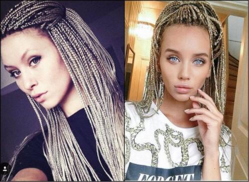 Косички с прядями. Создание причёски с канекалоном: оригинальный образ доступен каждому