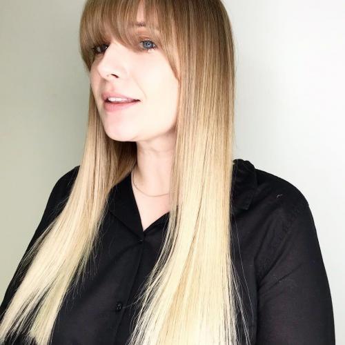 Что такое объемная модная челка по бокам. Как выглядит удлиненная по бокам челка?