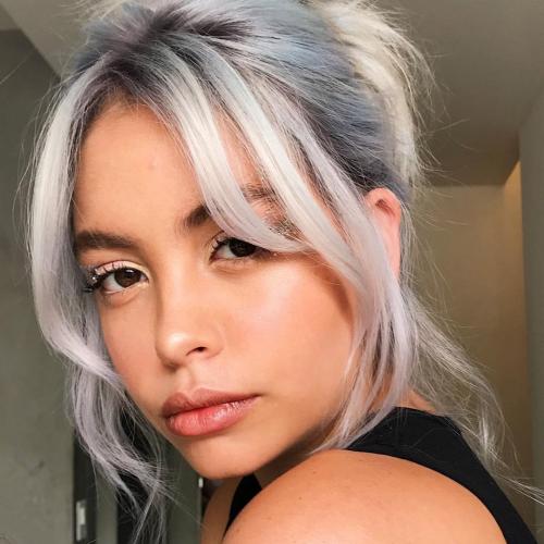 Что такое объемная модная челка по бокам. Как выглядит удлиненная по бокам челка?