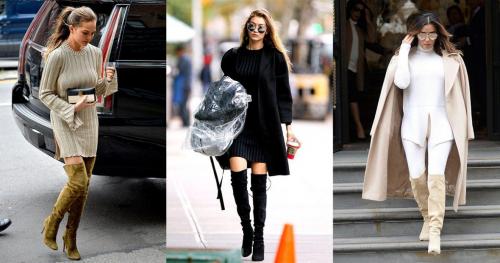 С чем нельзя носить ботфорты. Обзор стильных образов, с чем можно носить ботфорты и как правильно сочетать с одеждой
