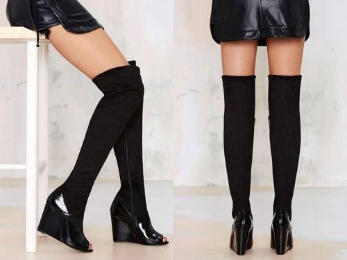 С чем нельзя носить ботфорты. Обзор стильных образов, с чем можно носить ботфорты и как правильно сочетать с одеждой