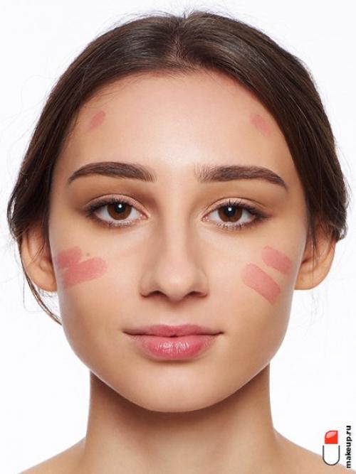 Какие цвета румян можно использовать для темной кожи. Румяна для смуглой кожи: как подобрать?