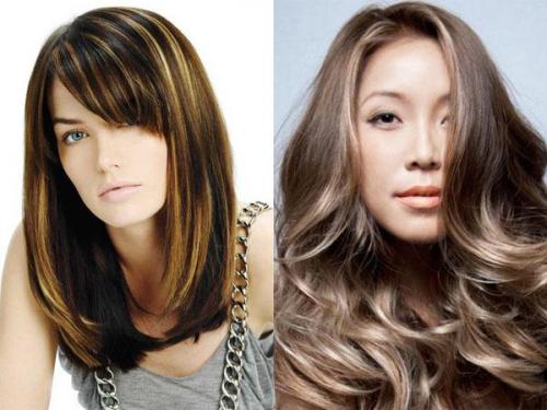 Основные стили мелирования волос с челкой. Выбор цвета 04 Основные стили мелирования волос с челкой. Выбор цвета 04