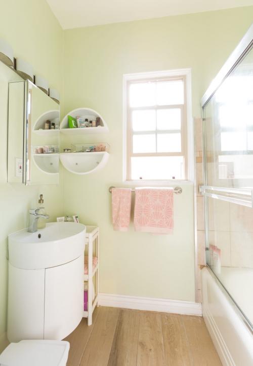 Как сохранить мятно-зелёный тон ванной в долгосрочной перспективе. 7 стильный вариантов, как использовать зеленый цвет в дизайне ванной