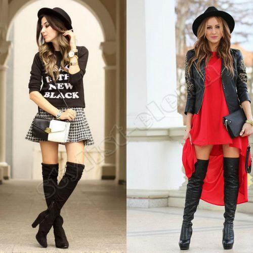 Ботфорты с лосинами. Как нельзя носить ботфорты