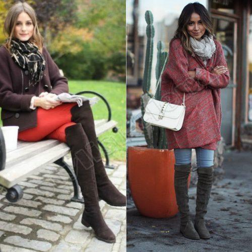 Ботфорты с лосинами. Как нельзя носить ботфорты