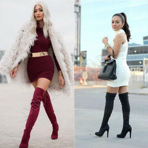 Ботфорты с лосинами. Как нельзя носить ботфорты