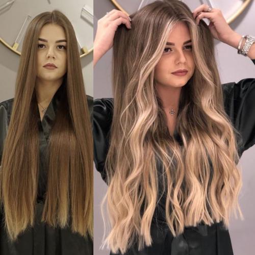 Светлые передние пряди на темных волосах. Как осветлить пряди волос в домашних условиях самостоятельно