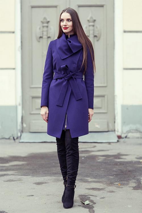 С чем носить драповое пальто. Модные фасоны драпового пальто