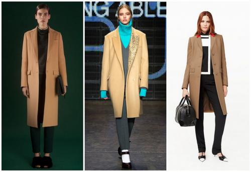 Бежевое пальто с какой обувью носить. С чем носить бежевое пальто
