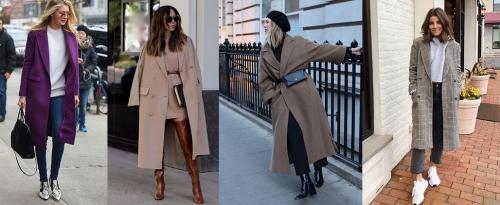 С какой обувью носить пальто?