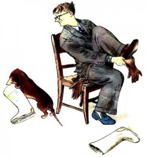 Маршак Вот, какой рассеянный распечатать. Вот, какой рассеянный — Самуил Маршак