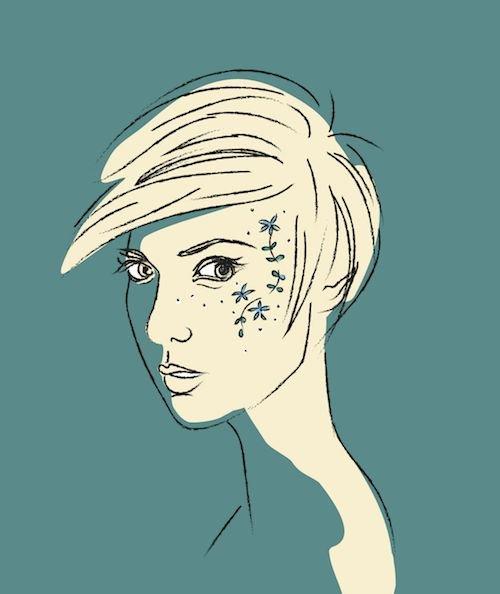 Цветочный макияж. Макияж с цветами: как создать