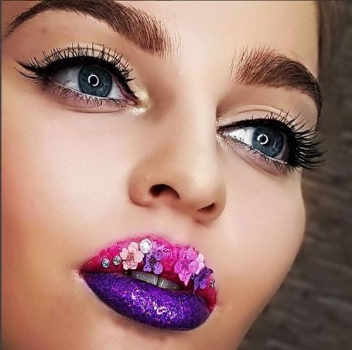 Цветочный макияж. Макияж с цветами: как создать