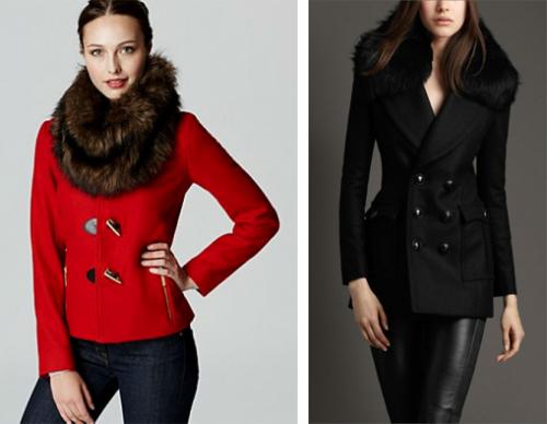 C чем можно носить зимнее пальто с мехом и без. Пальто с меховым воротником или с чем носить зимнее пальто с мехом