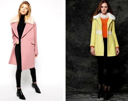 C чем можно носить зимнее пальто с мехом и без. Пальто с меховым воротником или с чем носить зимнее пальто с мехом