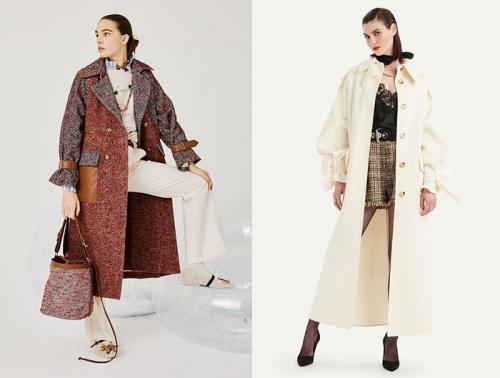 С чем носить пальто весной 2022 года. Тренды сезона весны 2022 года