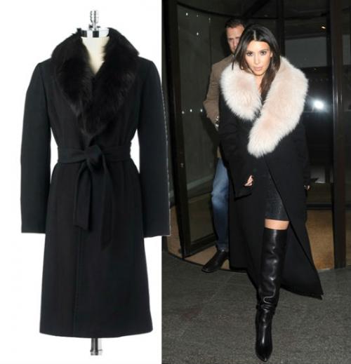 C чем можно носить зимнее пальто с мехом и без. Пальто с меховым воротником или с чем носить зимнее пальто с мехом