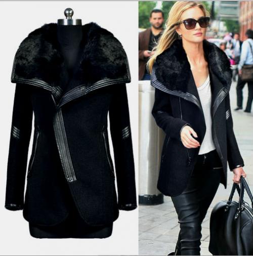 C чем можно носить зимнее пальто с мехом и без. Пальто с меховым воротником или с чем носить зимнее пальто с мехом