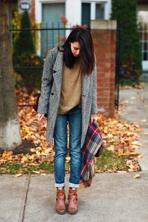 Пальто в елочку женское с чем носить. С чем носить пальто в «ёлочку»?