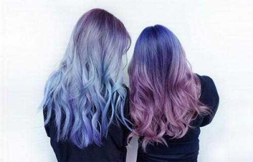 Какие цвета можно использовать для цветного мелирования на светлые волосы. Мелирование цветными прядями несколькими цветами – кому идет, популярные виды и оттенки