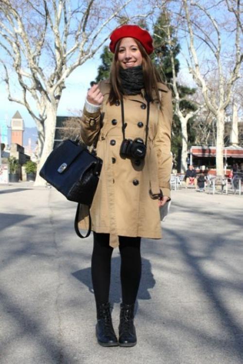 Бежевое пальто с какой шапкой носить. Выбираем шапку под бежевое пальто