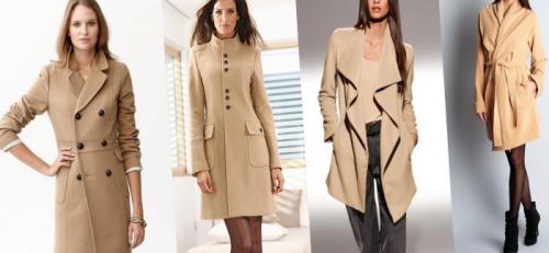 Бежевое пальто сочетание цветов. Бежевое пальто: с чем носить, как сочетать