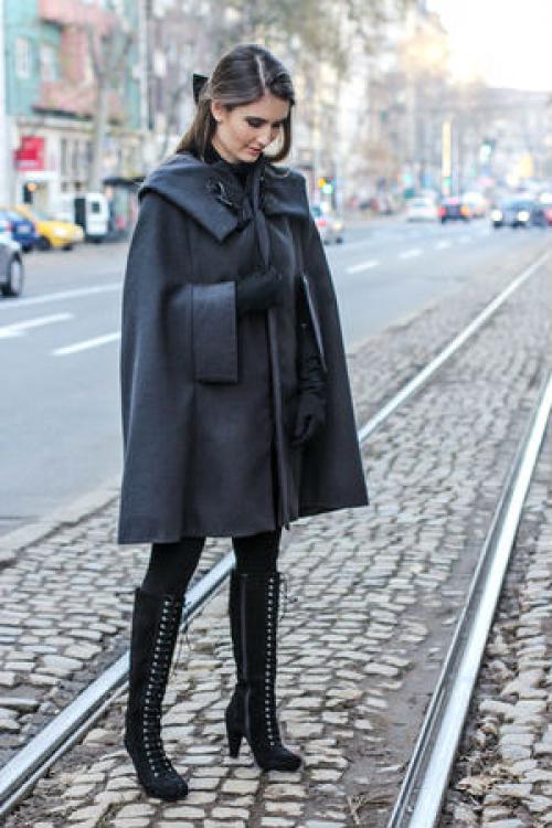 С чем носить серое пальто 2022. Серое женское пальто или с чем носить серое пальто (рекомендации стилистов)