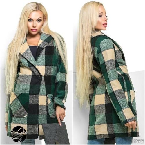 Серое пальто в клетку с чем носить. Разновидности