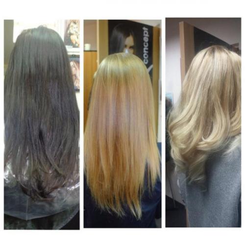 Мелирование на белые волосы: как сделать волосы более светлыми и блестящими 02 Мелирование на белые волосы: как сделать волосы более светлыми и блестящими 02